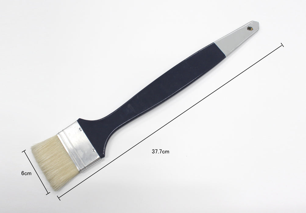 【イサベイ】油絵筆 60号 No.6420 長柄平刷毛 豚毛