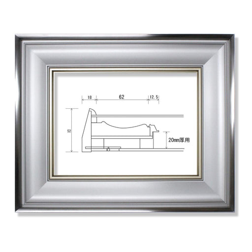 井上製額 油彩額 MRC-1型 メタリック キャンバスサイズF4